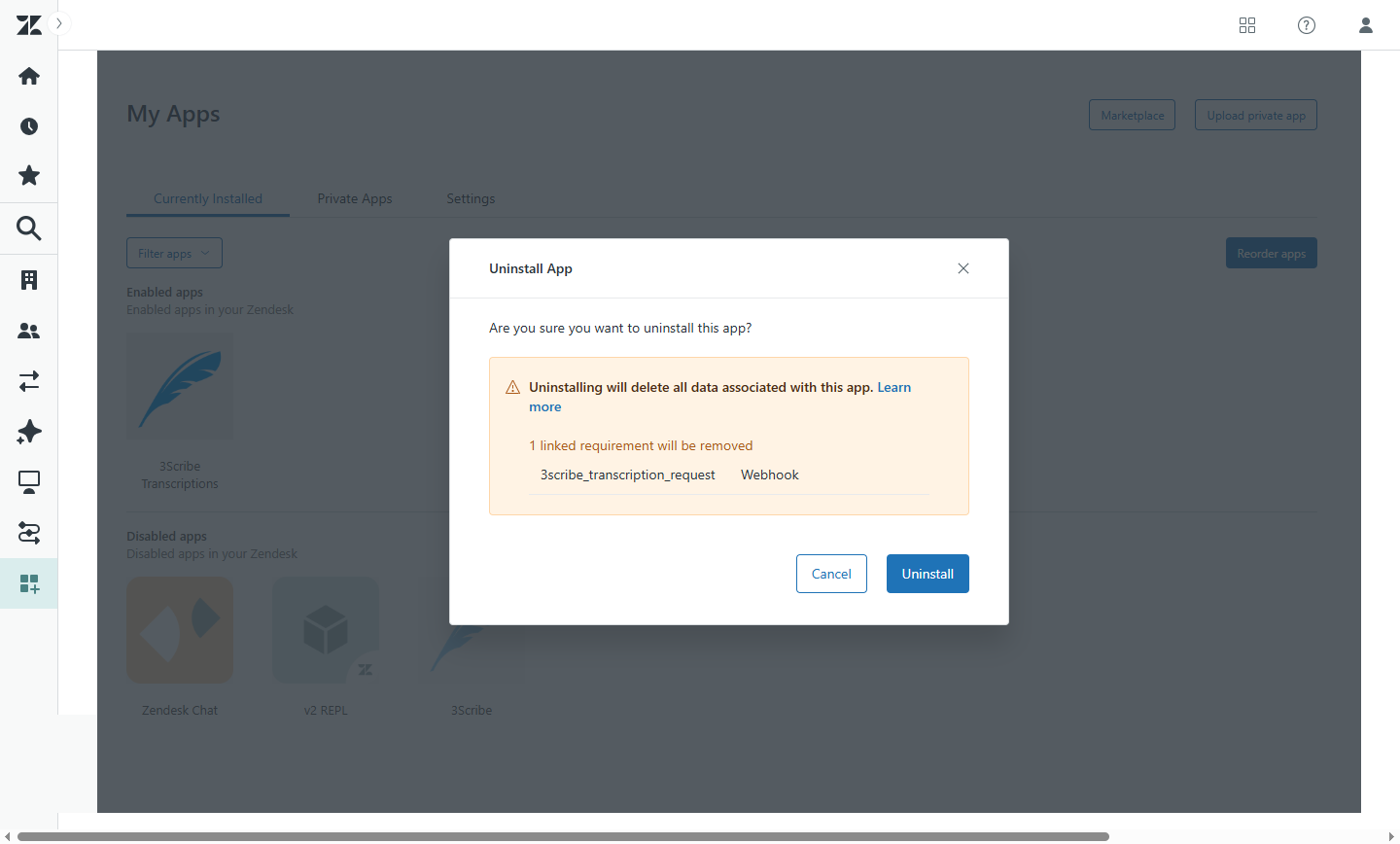 Zendesk-integration-Uninstalling-confirmation.png