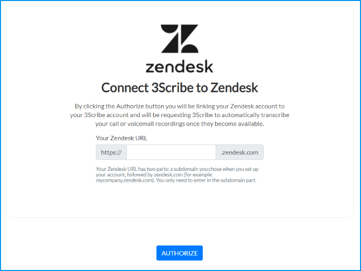 Integration Registration Page